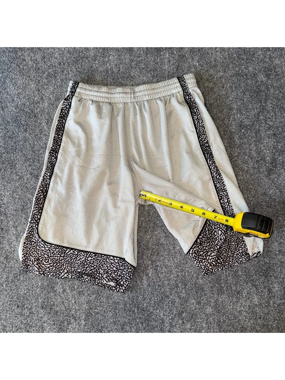 Nike Air Jordan Baggy Mesh Hoop Shorts Mens XS Vtg y2k 90s Rare